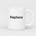 Replace Mug in white
