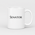 Senator Mug in white