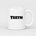 Teeth Mug in white