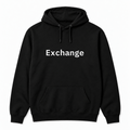 Exchange Hoodie in black