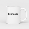 Exchange Mug in white
