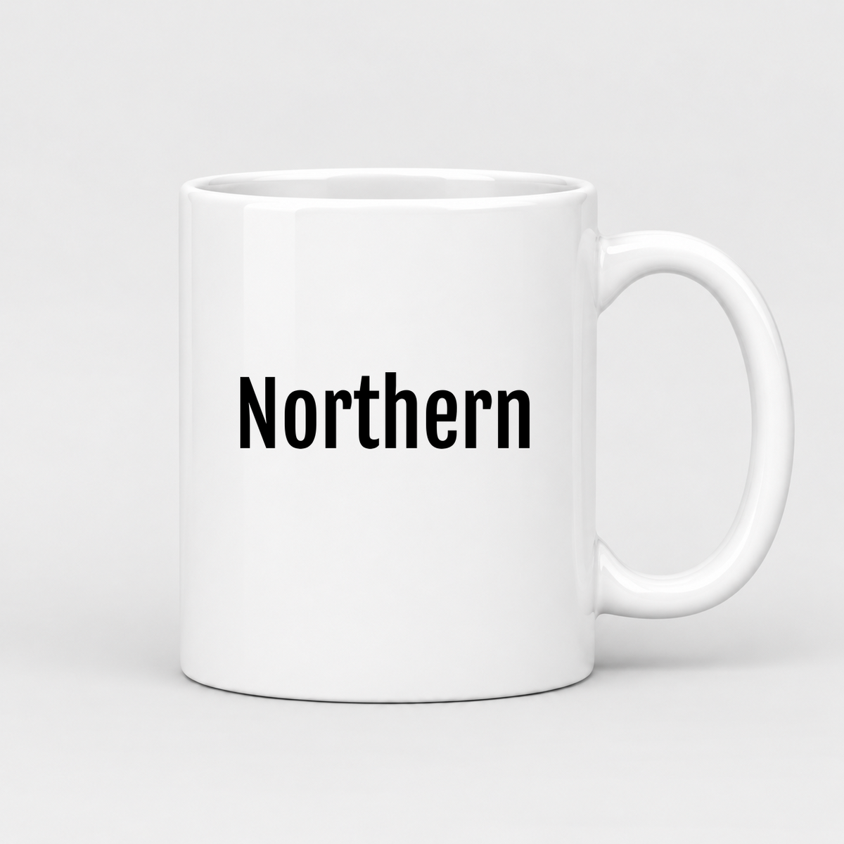 Northern Mug in white