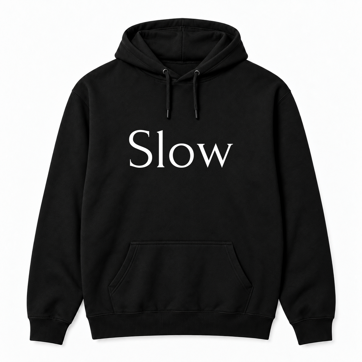 Slow Hoodie in black
