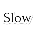 Slow die-cut sticker