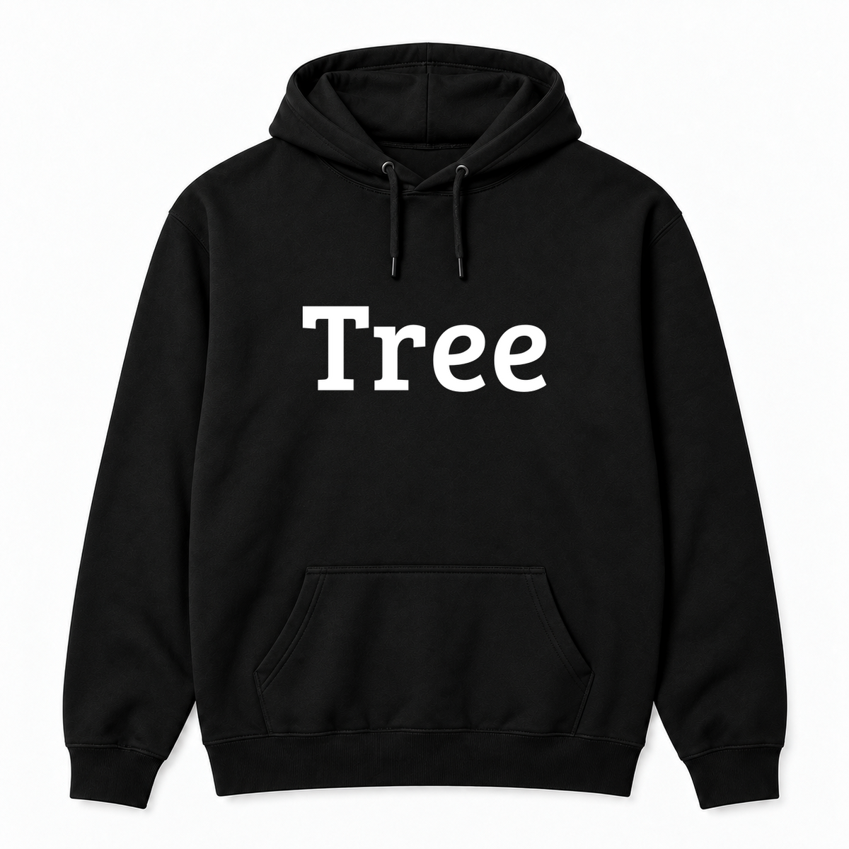 Tree Hoodie in black