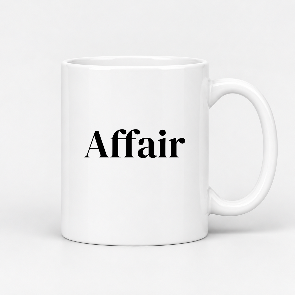 Affair Mug in white