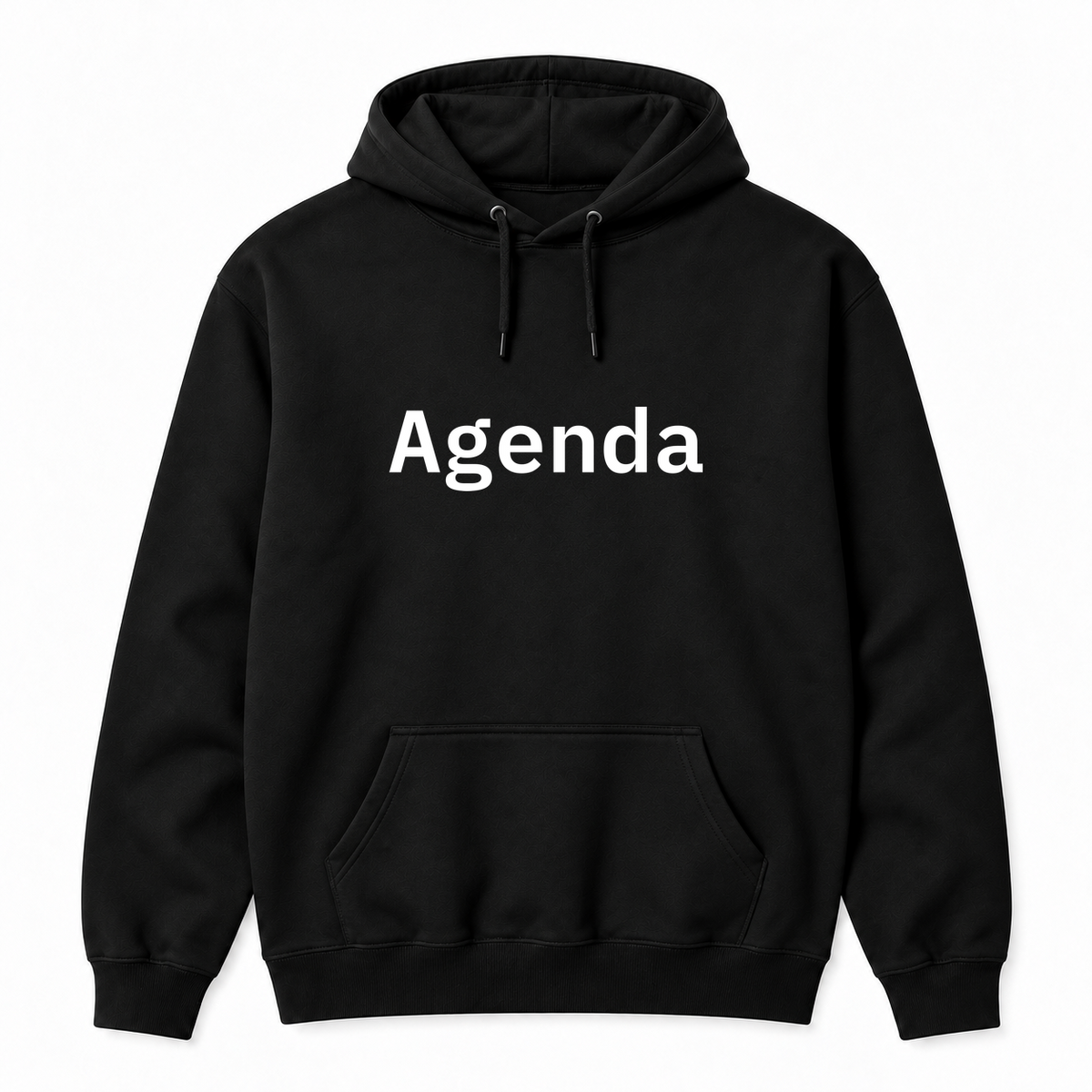 Agenda Hoodie in black