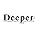 Deeper die-cut sticker