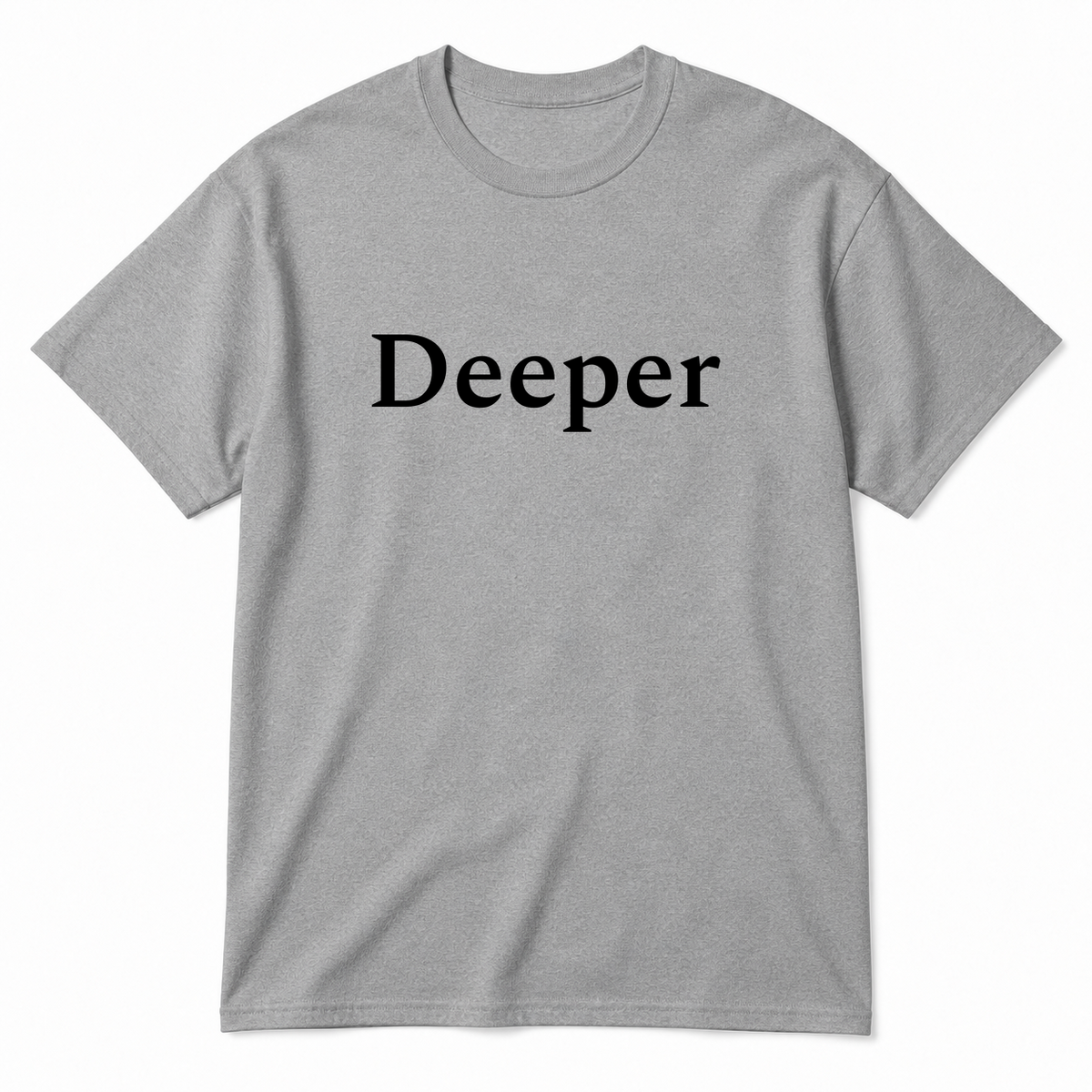 Deeper T-Shirt in gray