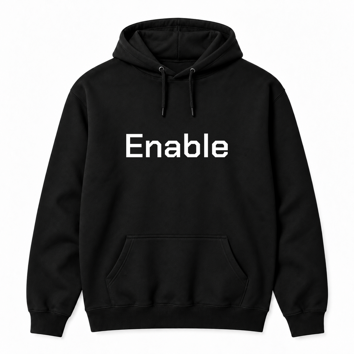 Enable Hoodie in black