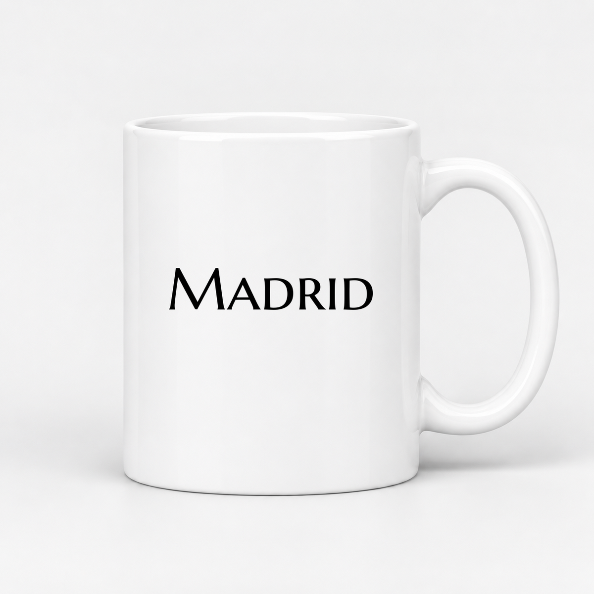 Madrid Mug in white