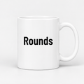 Rounds Mug in white