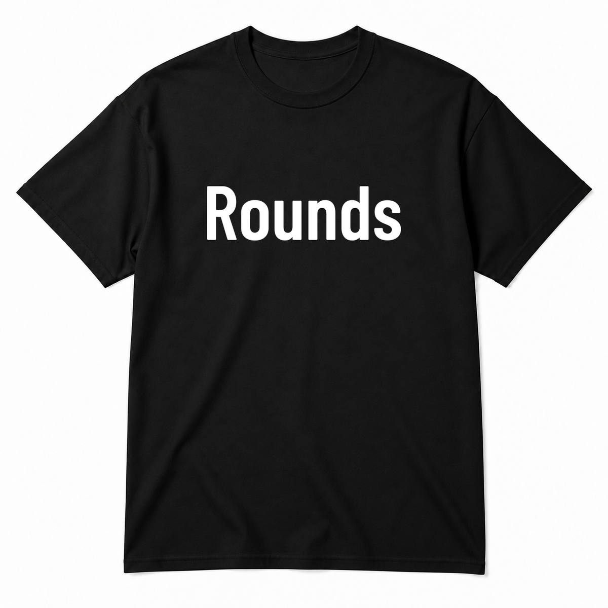 Rounds T-Shirt in black