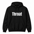 Throat Hoodie in black