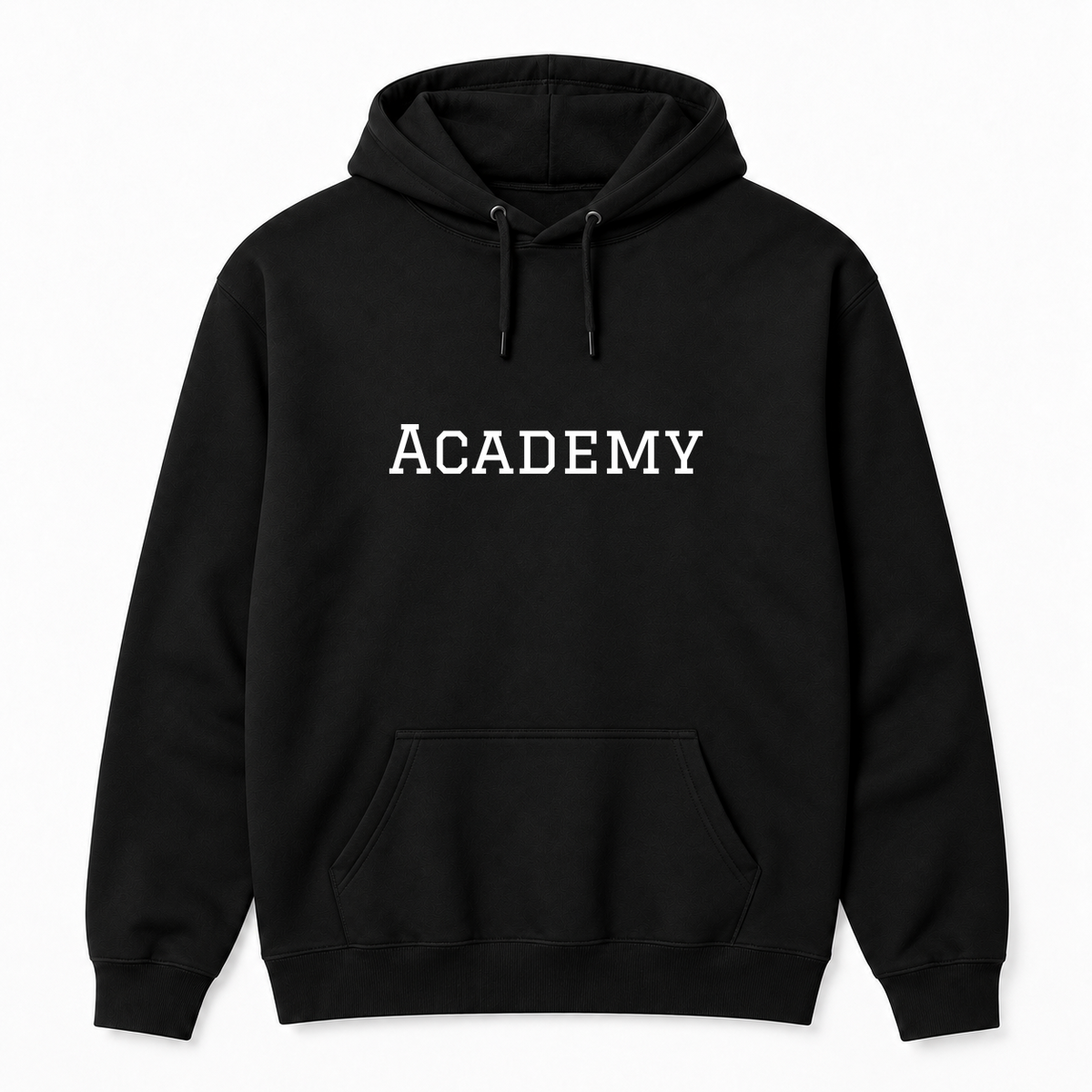 Academy Hoodie in black