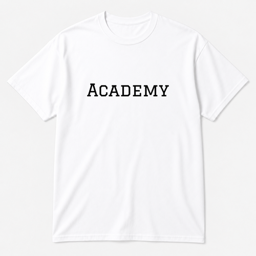 Academy T-Shirt in white