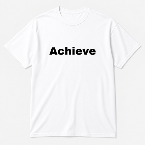 Achieve T-Shirt in white
