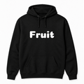 Fruit Hoodie in black