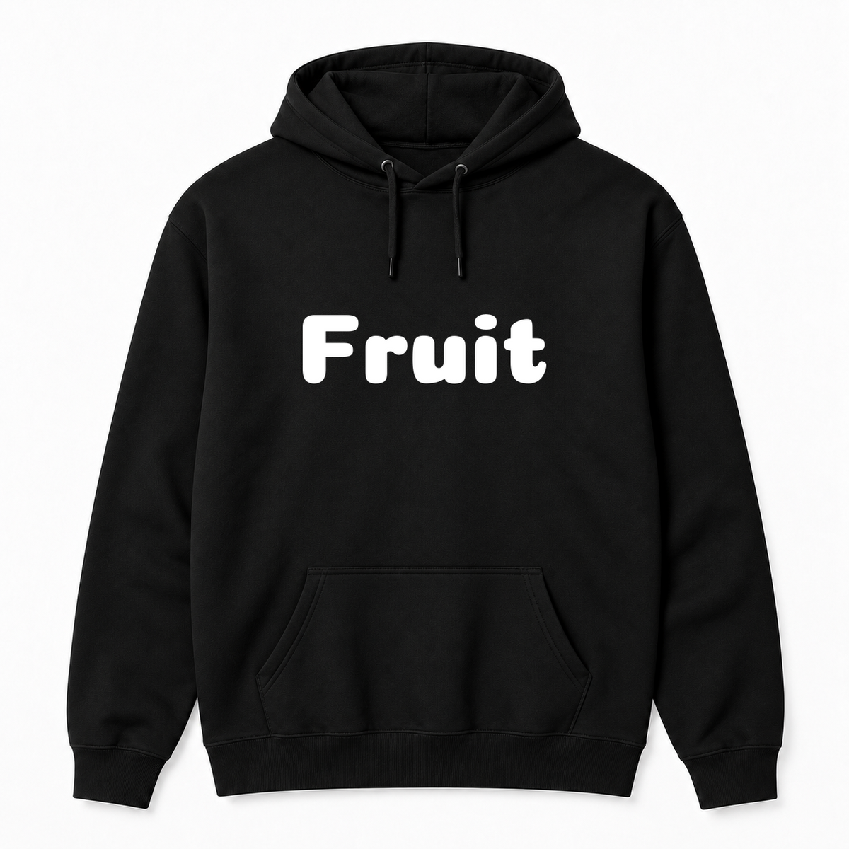 Fruit Hoodie in black