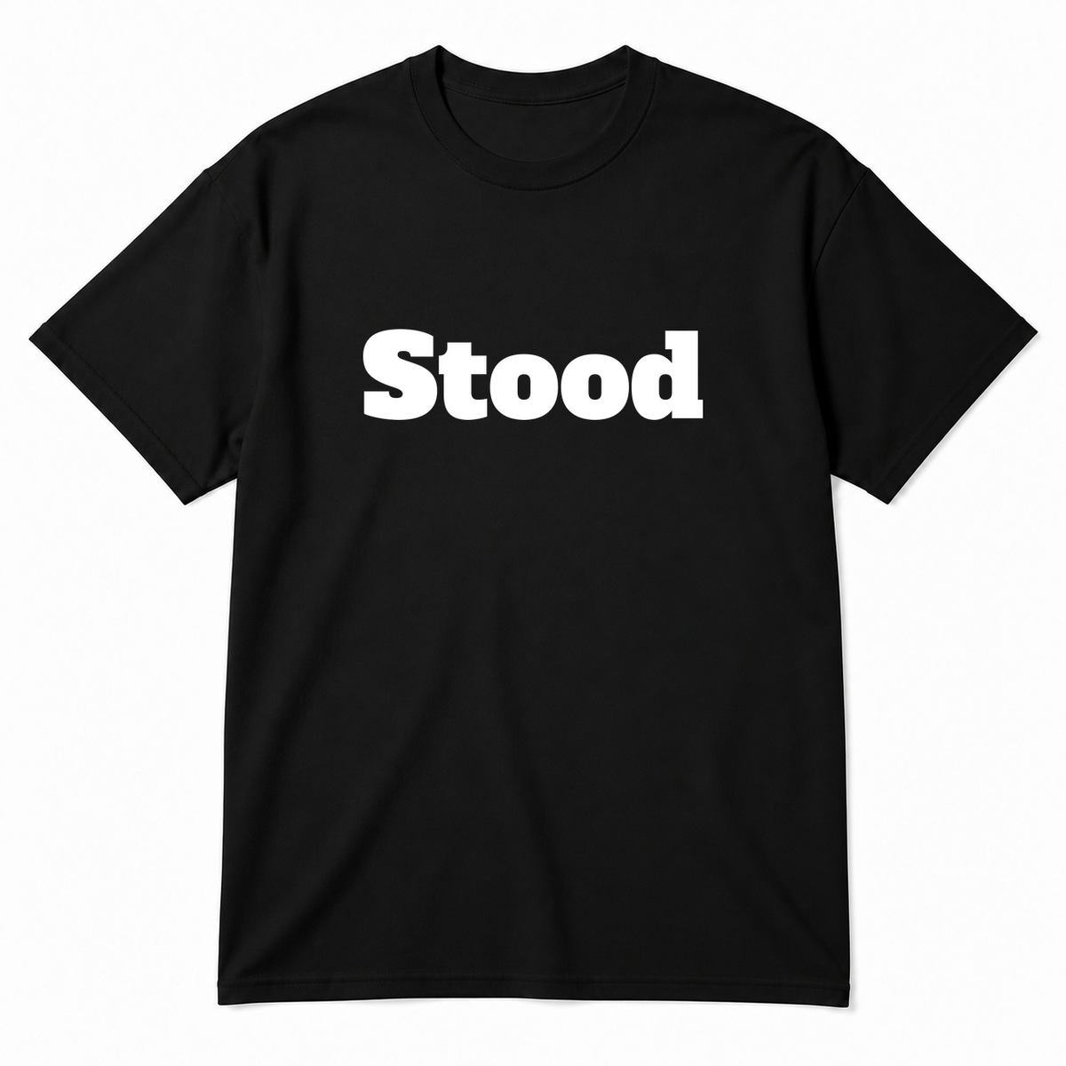 Stood T-Shirt in black