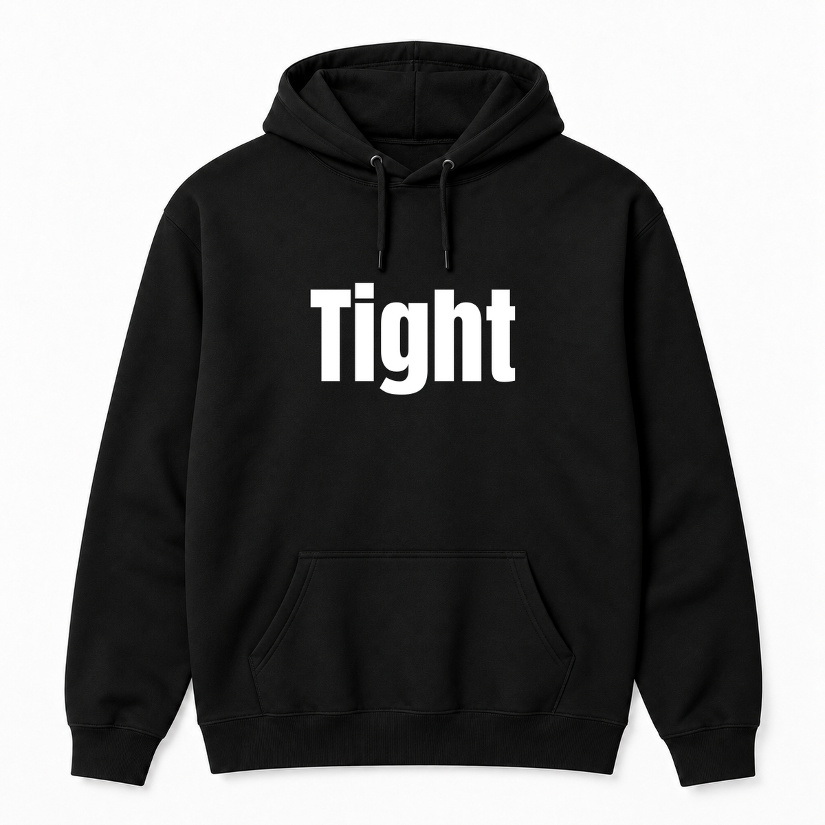 Tight Hoodie in black
