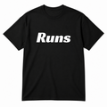 Runs T-Shirt in black
