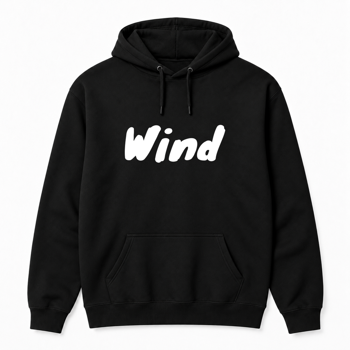 Wind Hoodie in black