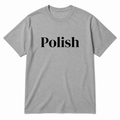 Polish T-Shirt in gray
