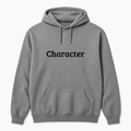 Character Hoodie in gray