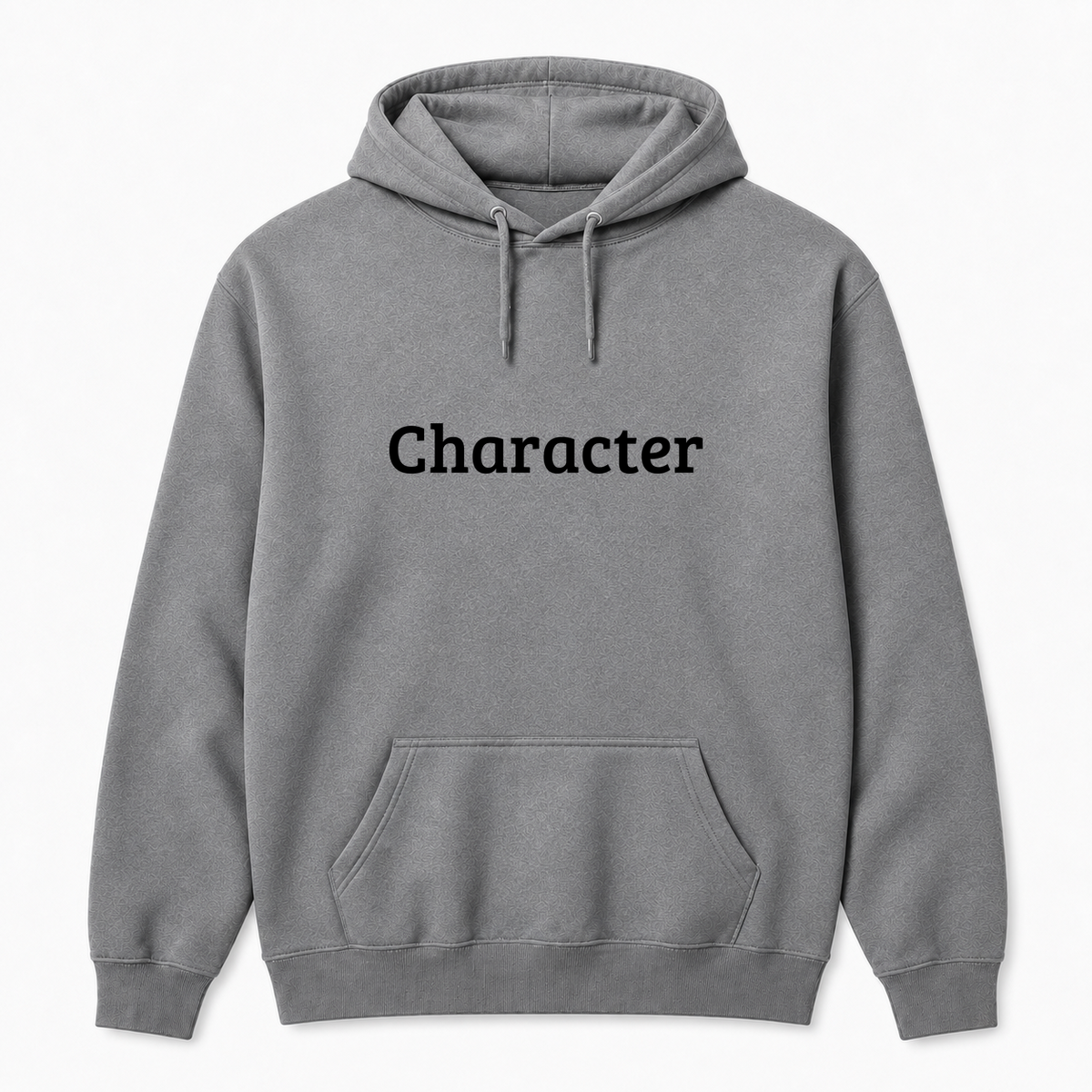 Character Hoodie in gray