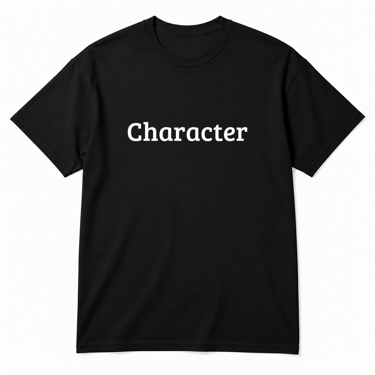 Character T-Shirt in black