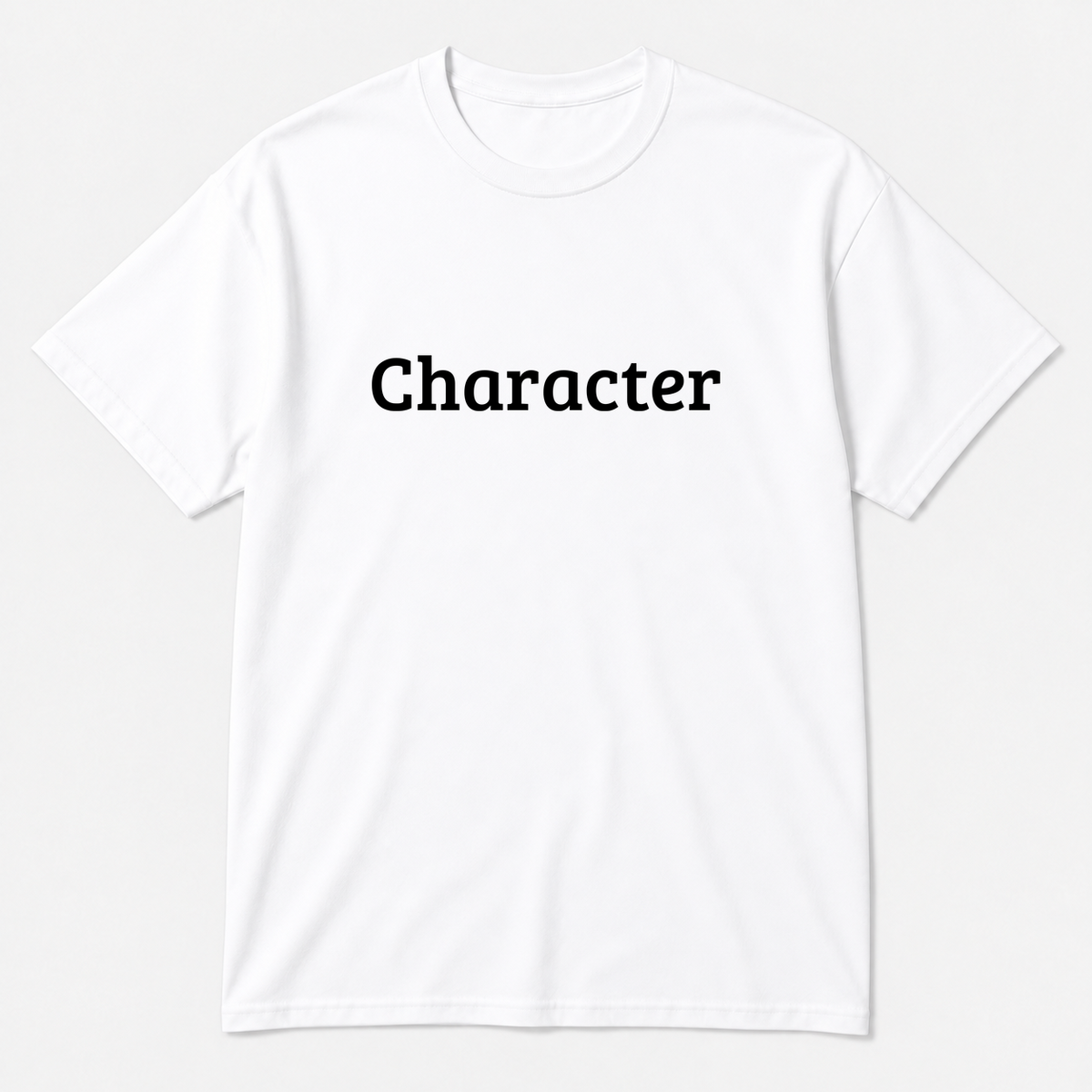 Character T-Shirt in white
