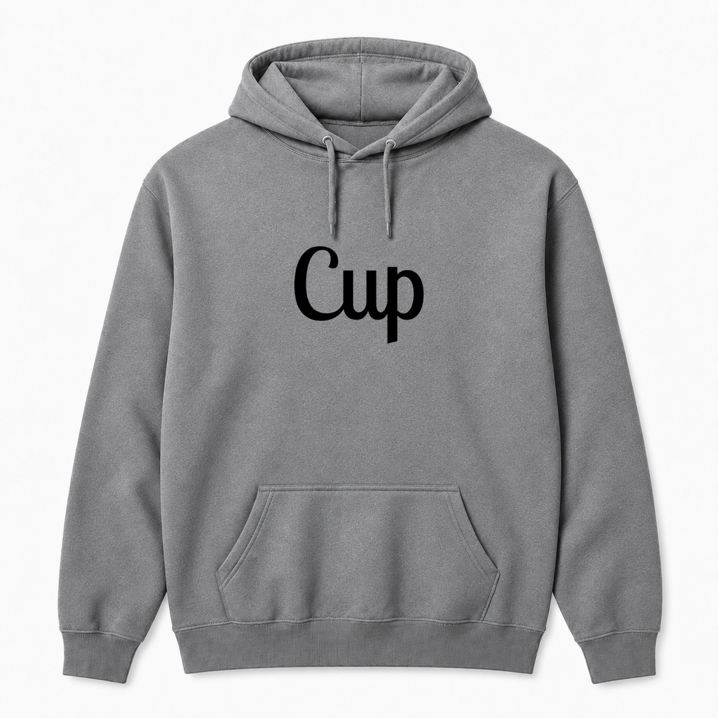 Cup Hoodie in gray