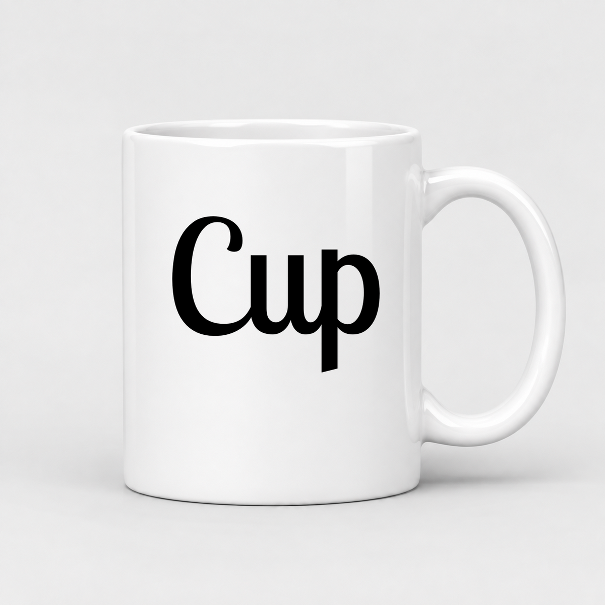 Cup Mug in white
