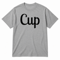 Cup T-Shirt in gray