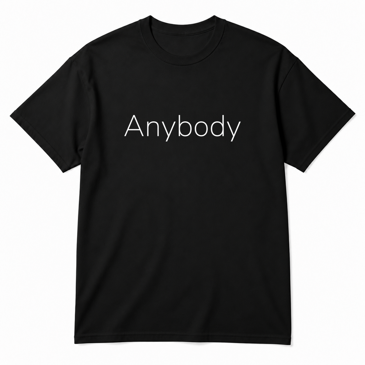 Anybody T-Shirt in black