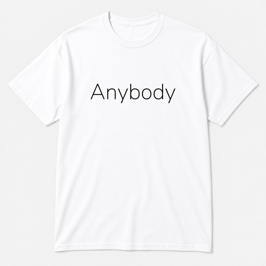 Anybody T-Shirt in white