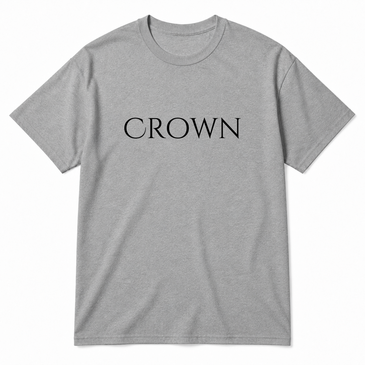 Crown T-Shirt in gray