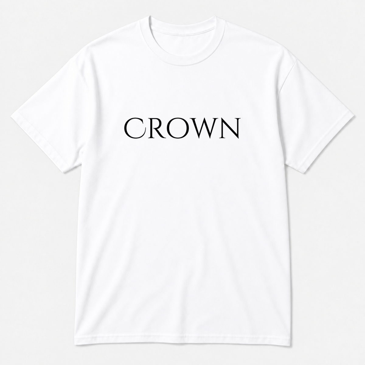 Crown T-Shirt in white