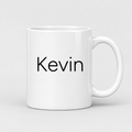 Kevin Mug in white