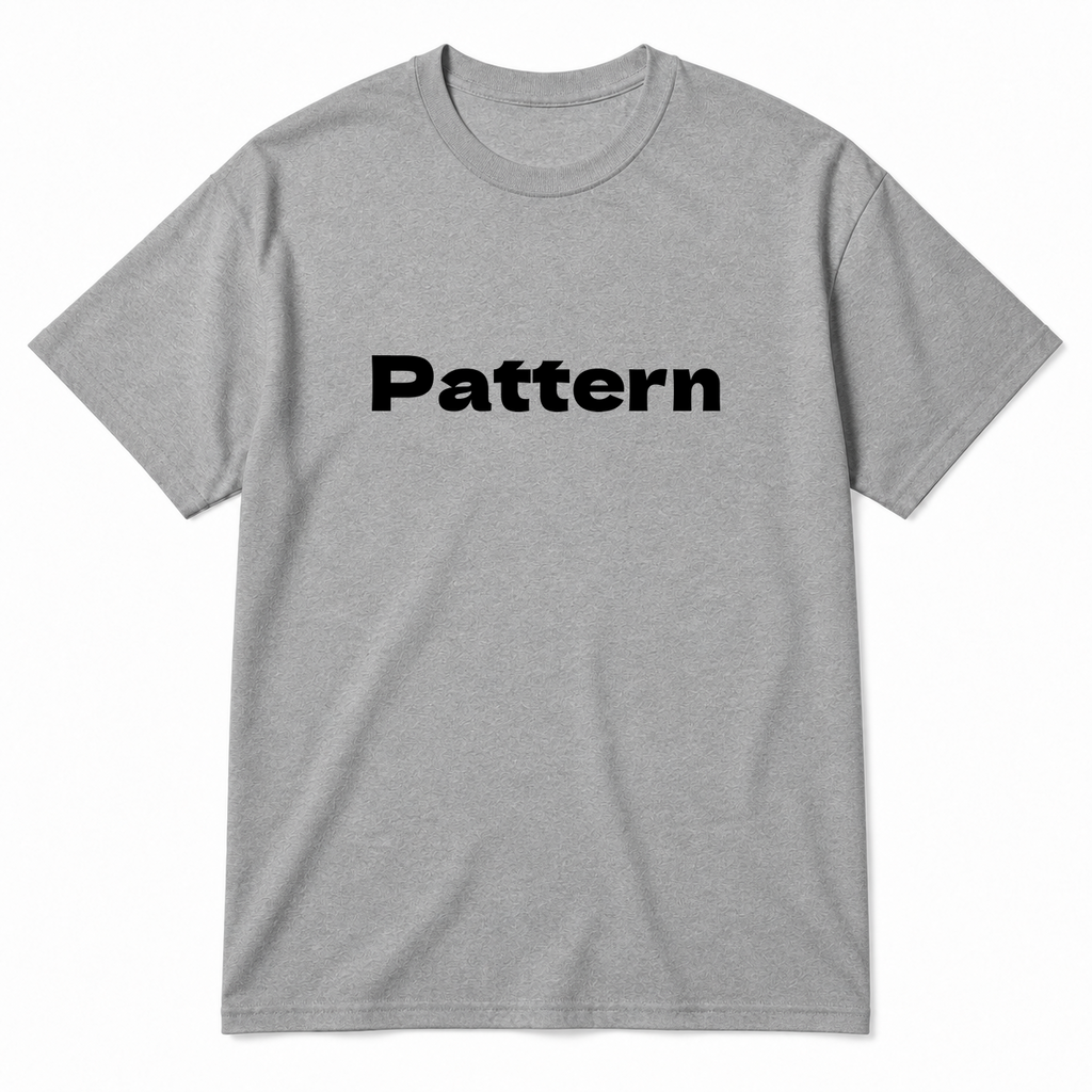 Pattern T-Shirt in gray