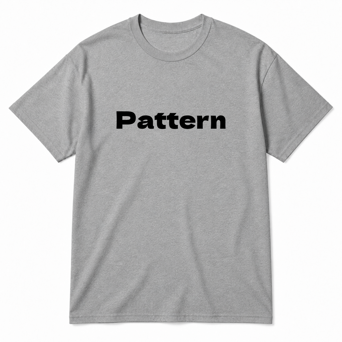 Pattern T-Shirt in gray