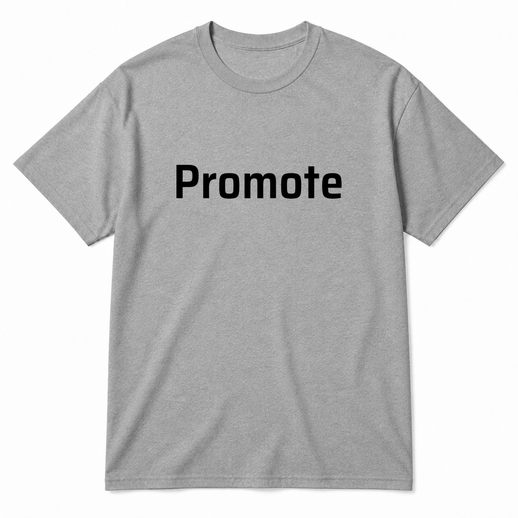 Promote T-Shirt in gray