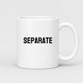 Separate Mug in white