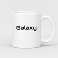Galaxy Mug in white