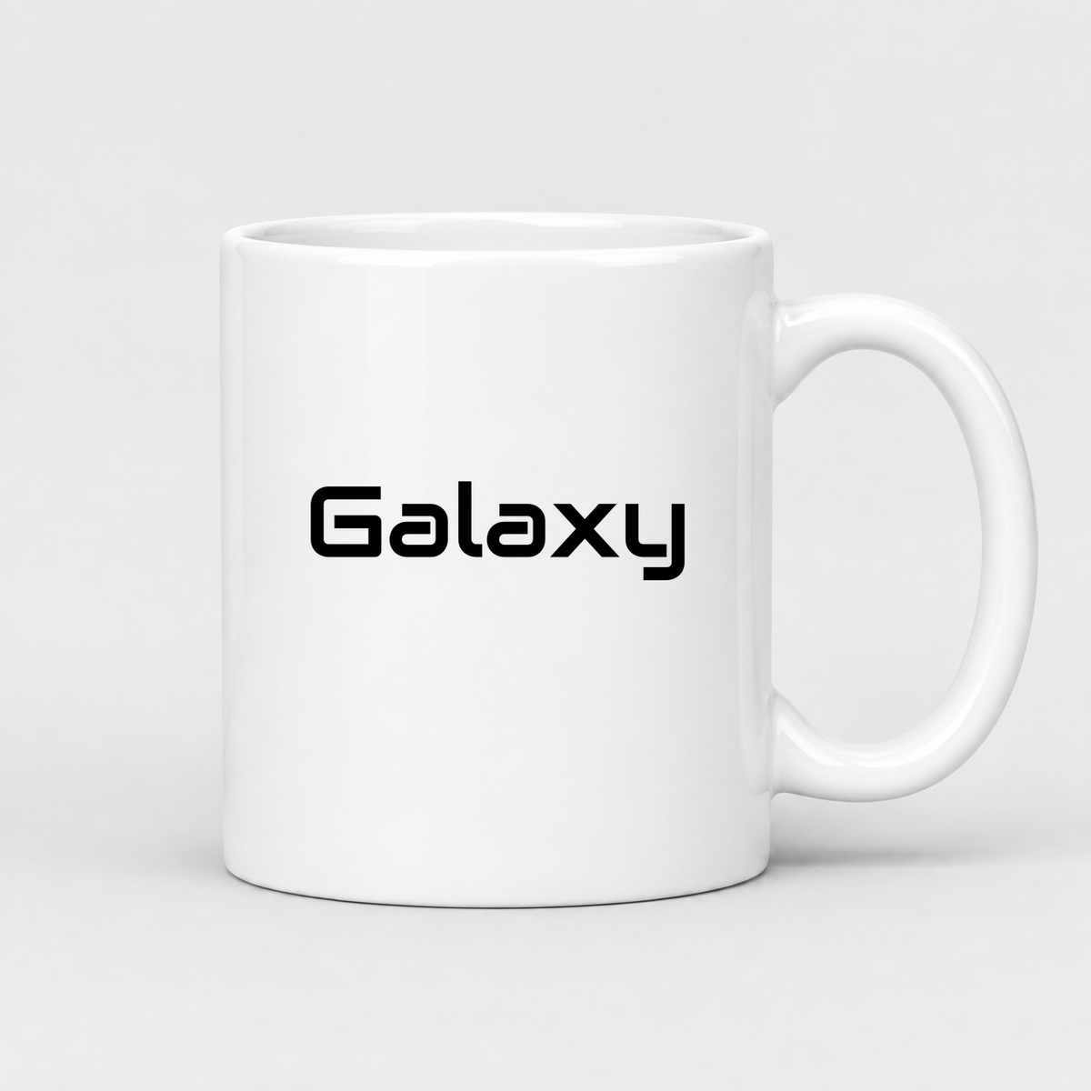 Galaxy Mug in white