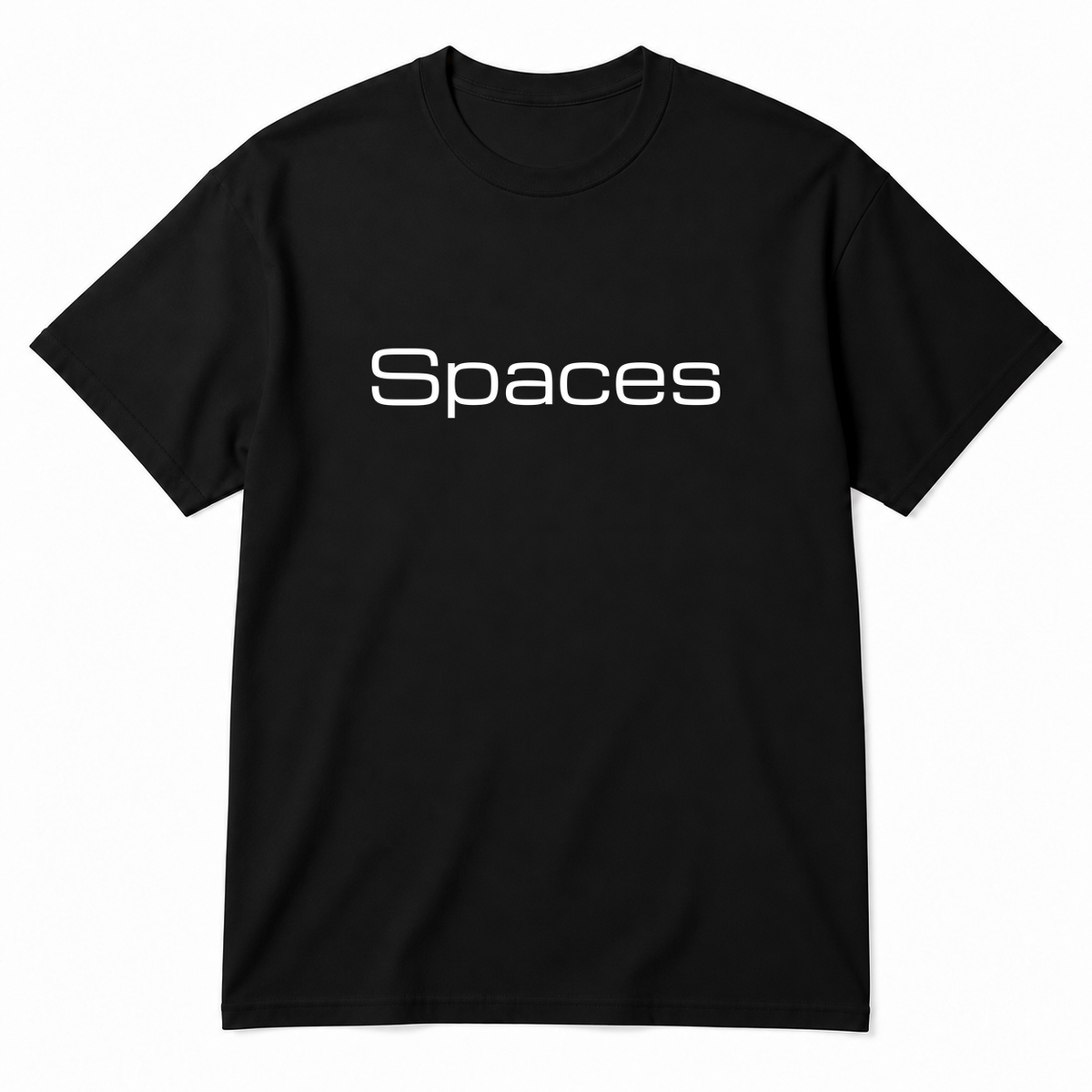 Spaces T-Shirt in black