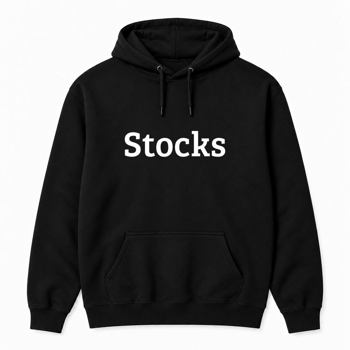 Stocks Hoodie in black