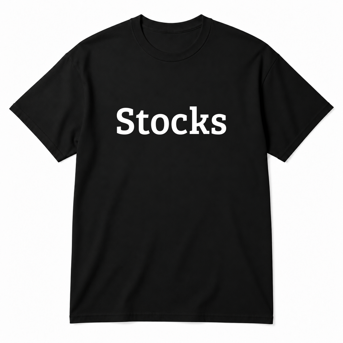 Stocks T-Shirt in black