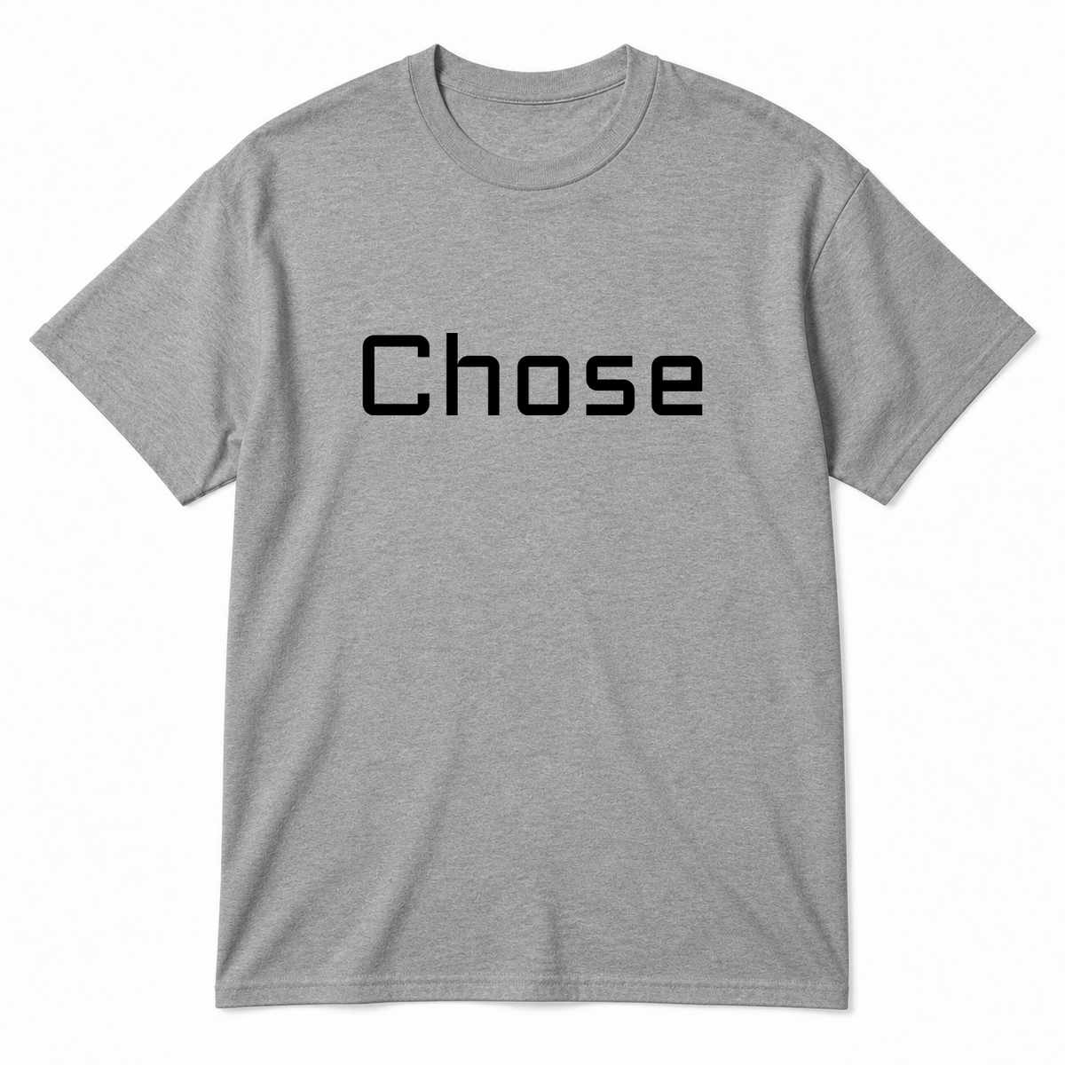 Chose T-Shirt in gray